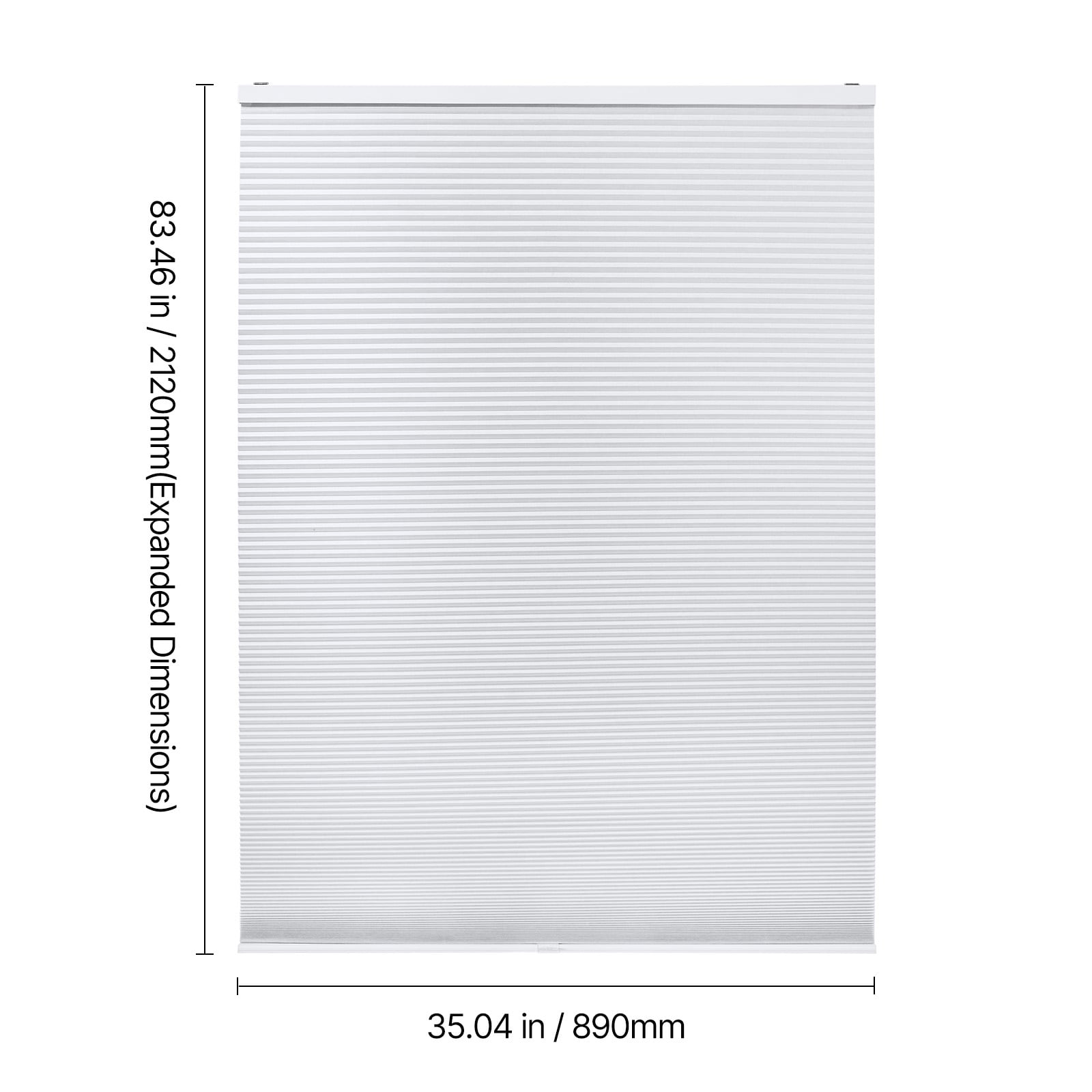 Cellular Shades 1 Inch Light Filtering Cordless Cellular Blinds Blackout Privacy_voghion.com